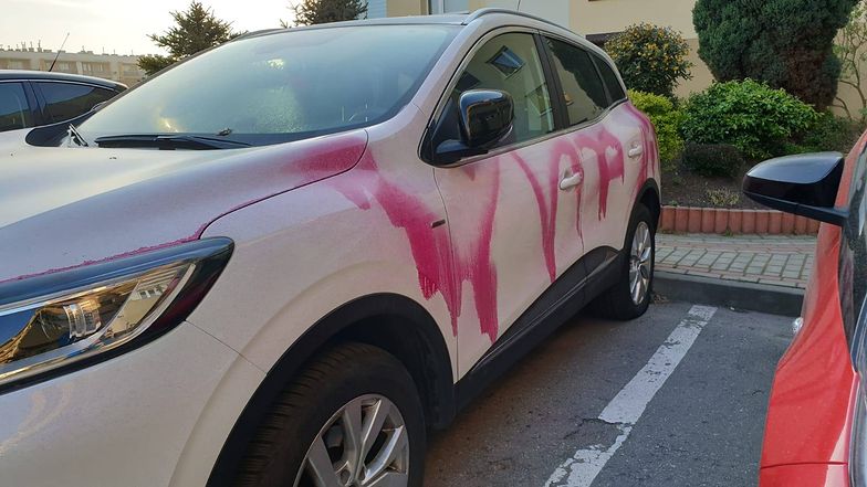 W Gliwicach zdemolowano auto piel�gniarki. Polacy-niewdzi�cznicy?