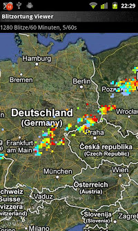 Monitor Burz, aplikacja ostrzegaj�ca przed gwa�town� pogod�