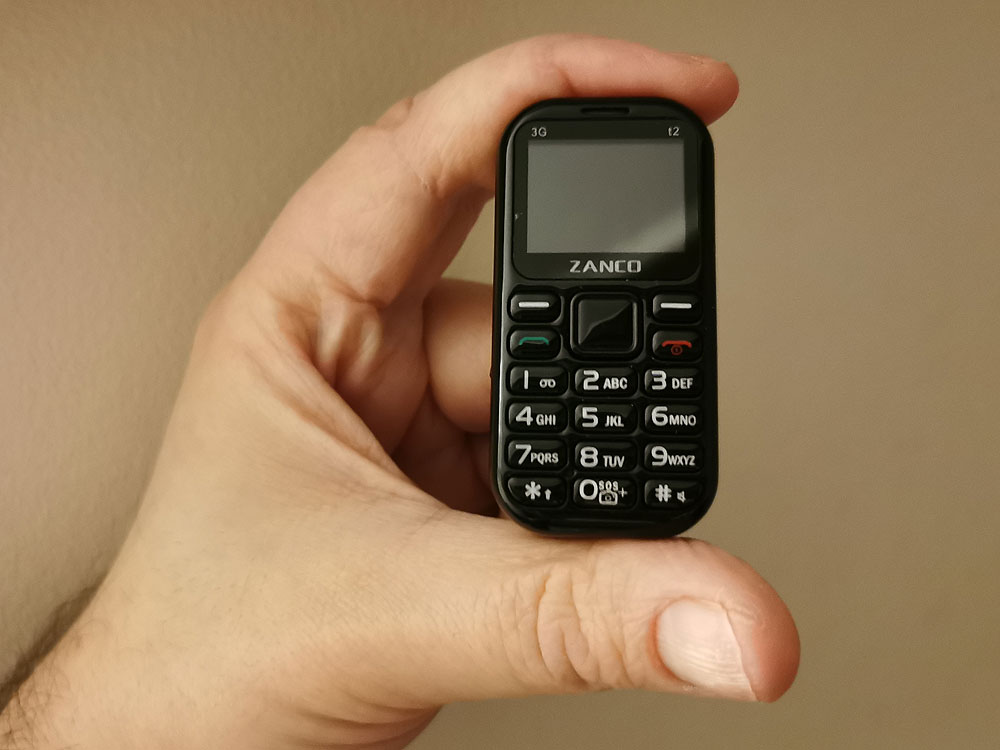 Zanco Tiny T2, czyli najmniejszy telefon na wiecie