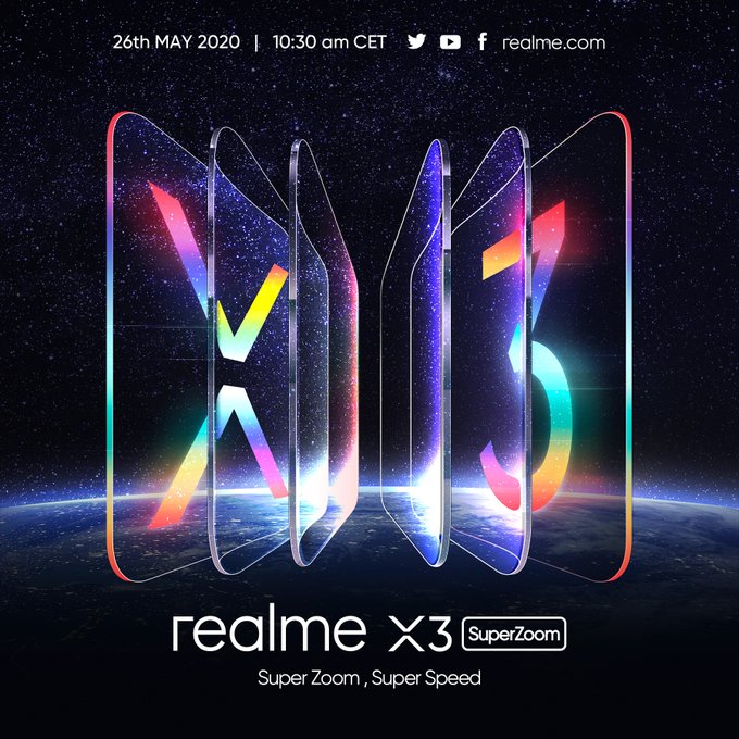 Realme X3 SuperZoom trafi do Europy już 26 maja Realme X3 SuperZoom trafi do Europy już 26 maja