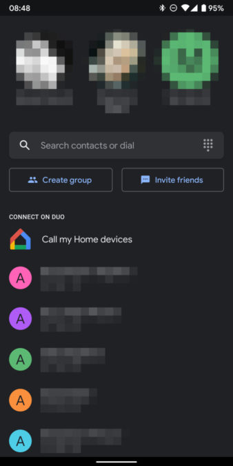 Google Duo kolejn apk ktra dostaa tryb nocny