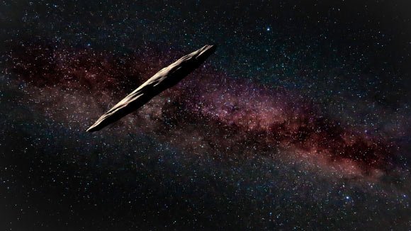 Oumuamua, czyli kosmiczny lodowiec z odlegego kosmosu