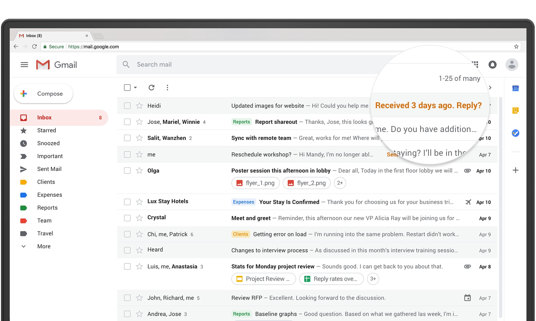 Nowy Gmail tu za rogiem. Nowy design, nowe funkcje