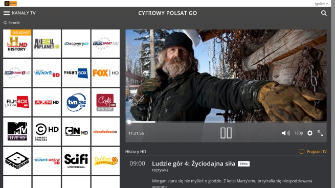 Cyfrowy Polsat reklamuje swj serwis VOD, Cyfrowy Polsat GO