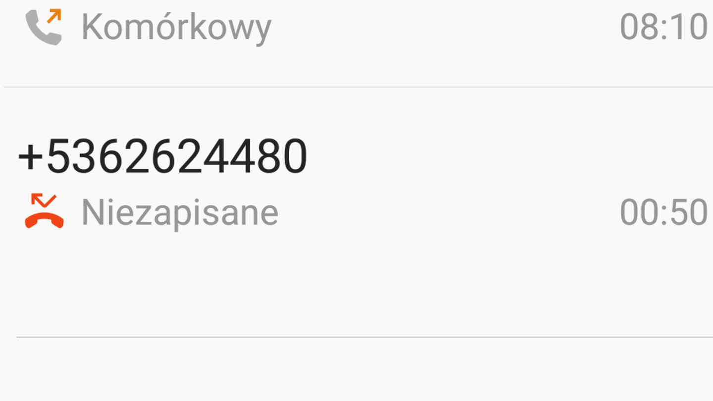 53-626-244-80 - nocny telefon z Kuby moe ci drogo kosztowa...