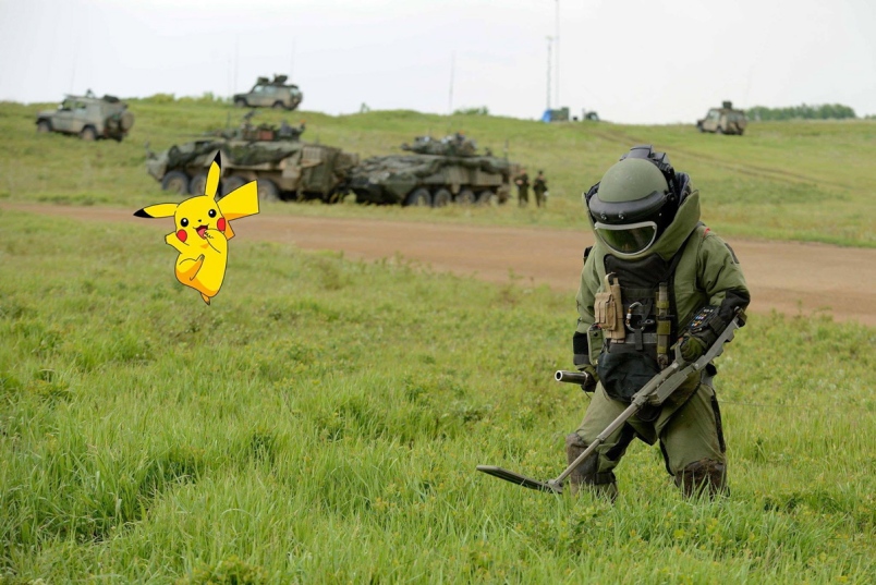 Kanadyjskie wojsko versus Pokemon Go. Na razie mamy 0:1
