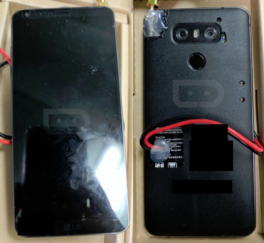Zdjęcia prototypu LG G6 Zdjęcia prototypu LG G6