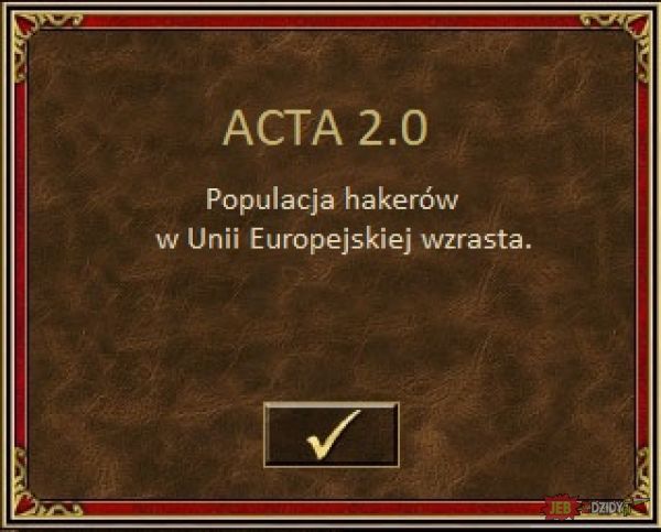 ACTA 2.0 przegosowane. Co to oznacza dla nas, internautw?
