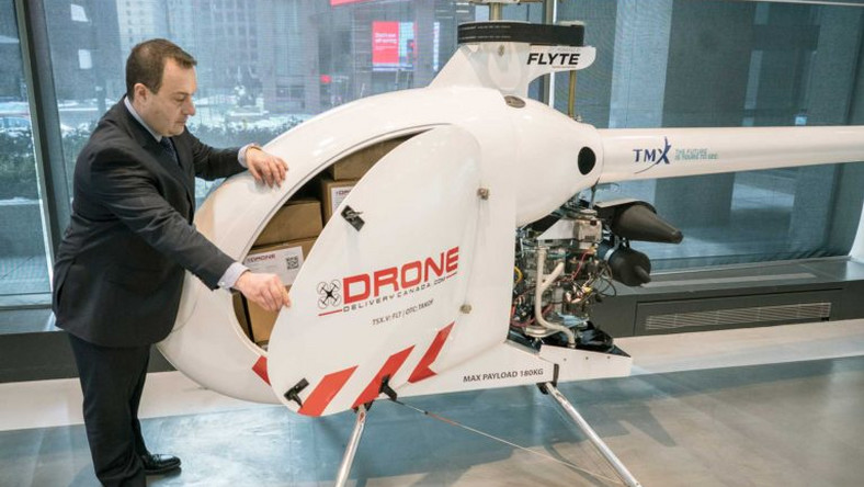 Dron dostawczy Condor dostpny na rynku. Ten olbrzym podniesie wszystko