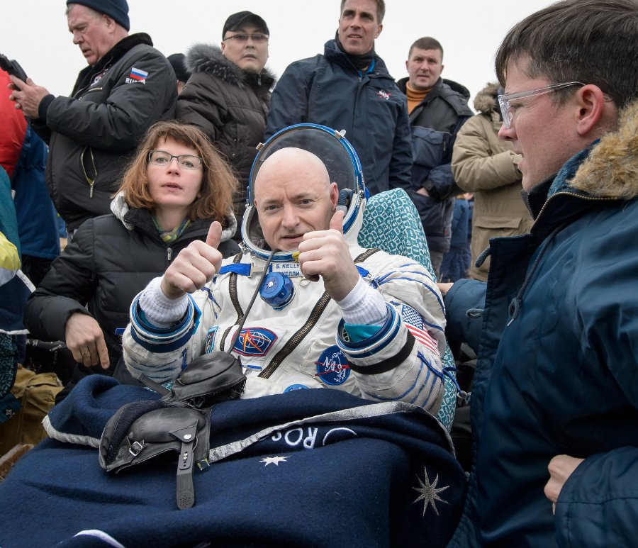 Kosmonauta Scott Kelly opowiada o zmianach, jakie zaszy w jego organizmie po roku ycia w kosmosie