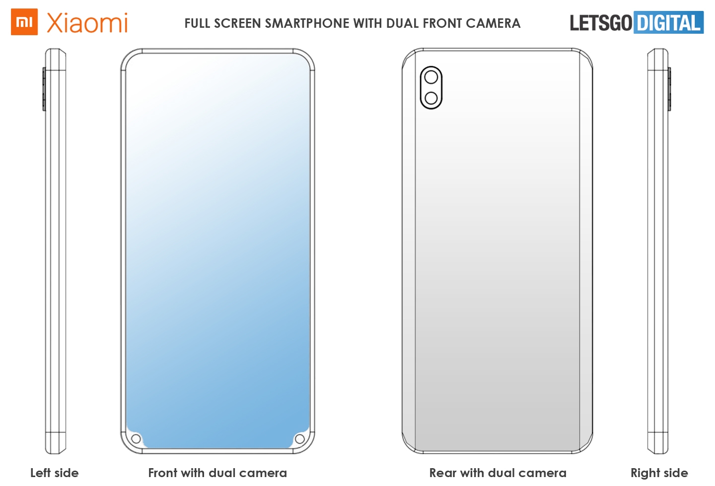 Xiaomi patentuje wstawienie notcha na dole ekranu, bo czemu nie