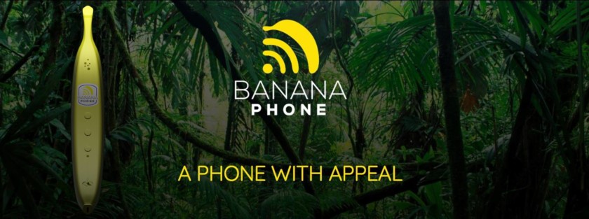 Po co rozmawia przez telefon, skoro mona rozmawia przez banana