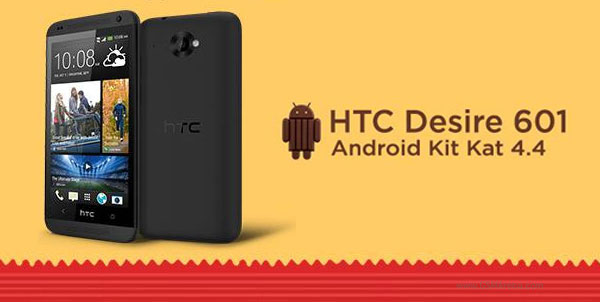 HTC Desire 601 otrzyma Androida w wersji 4.4 KitKat i nakadk Sense 5.5