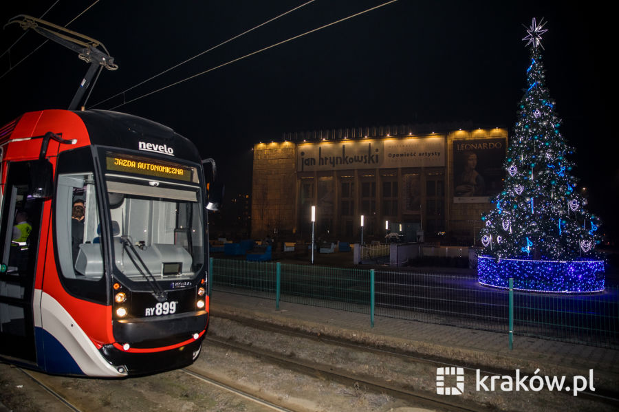 Zeszej nocy odby si pierwszy w Polsce samodzielny przejazd tramwaju autonomicznego