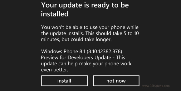 Pierwszy update dla Windows phone 8.1