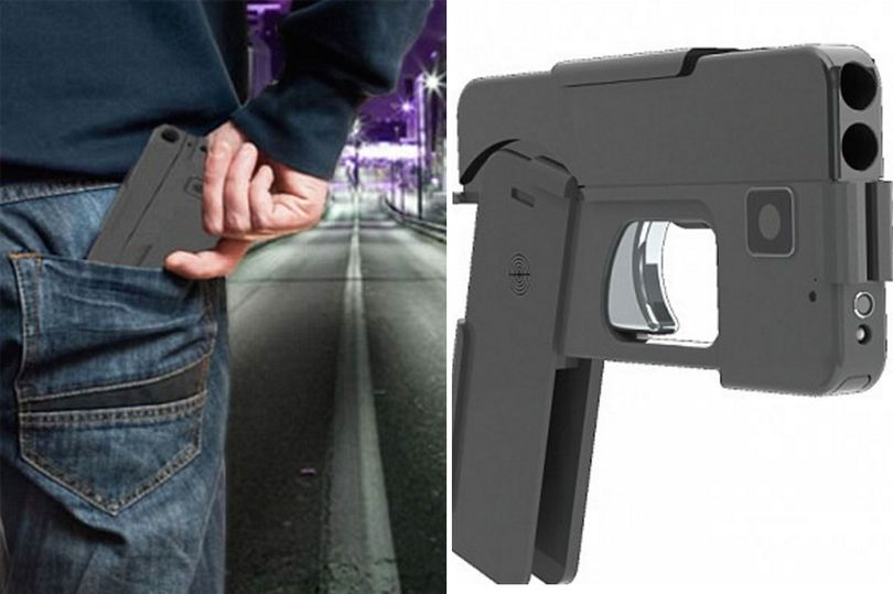 „Pistolet iPhone'a”, czyli przypominajca telefon skadana bro palna do kupienia w USA