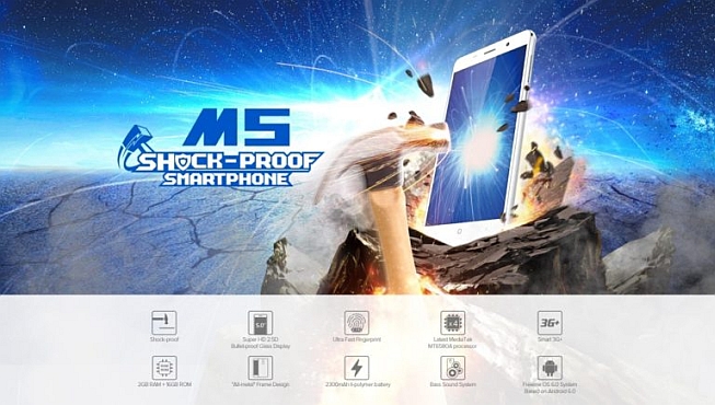 Leagoo M5 - odporno na Pudziana?
