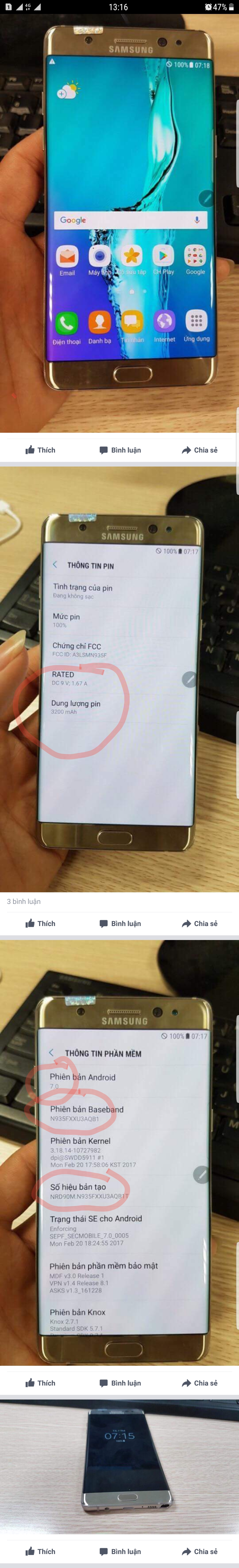 Super, kolejne przecieki Samsunga. Tym razem wycieky zdjcia odnowionego Note 7