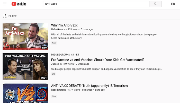 YouTube dobra si do portfela antyszczepionkowcw