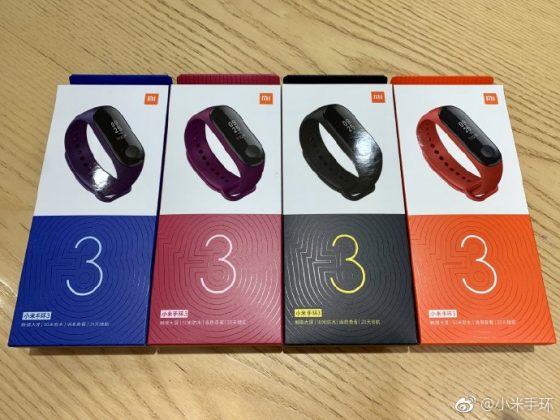 Xiaomi Mi Band 3 w nowym opakowaniu