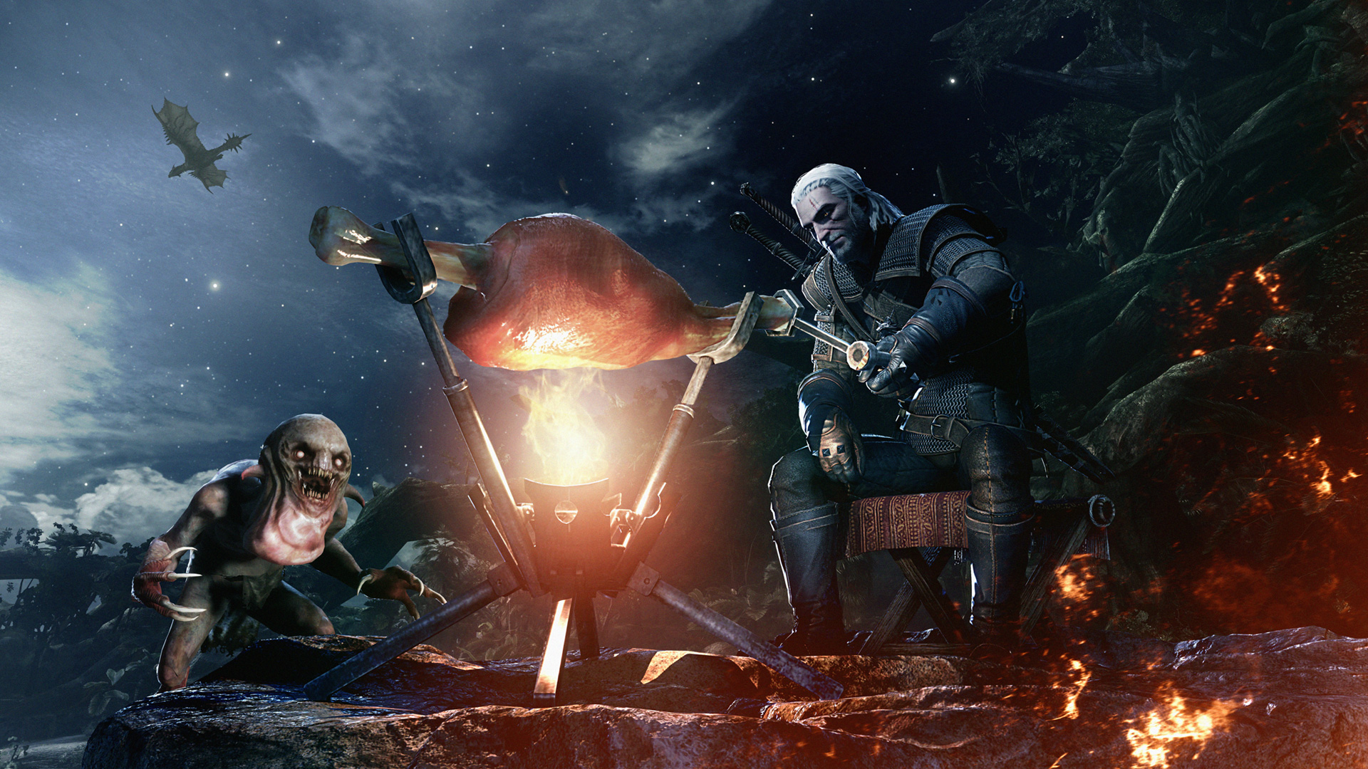 Fajnie! Wiedmin Geralt trafi do wiata Monster Hunter