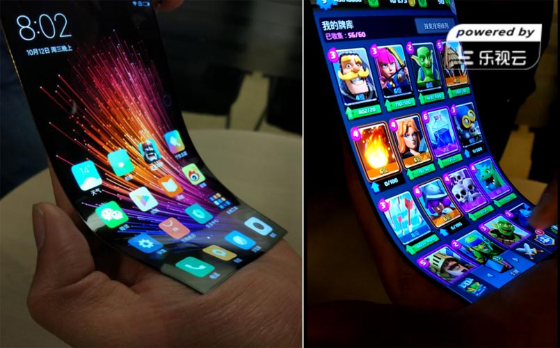 Wideo ze skadanym telefonem Xiaomi