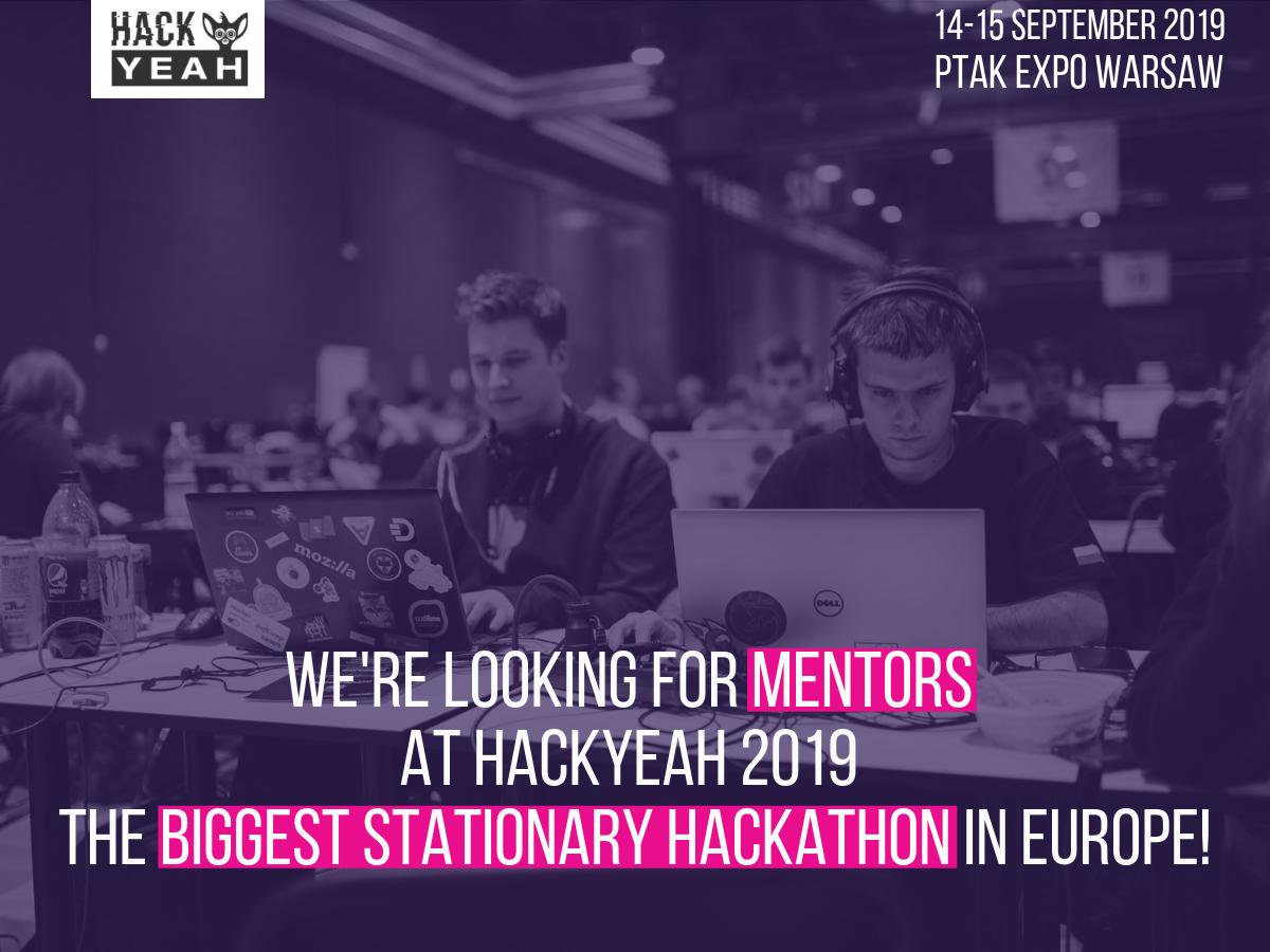 HackYeah 2019, najwikszy europejski zlot programistw, odby si w Warszawie