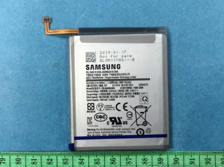 Samsung Galaxy A60 bdzie mia bateri mniejsz, ni mylelimy