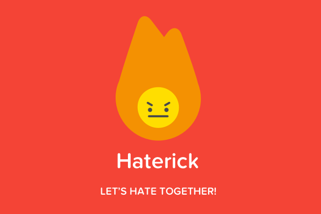 Haterick, czyli apka do narzekania