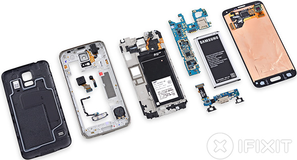 Cena czsci z jakich skada si Samsung Galaxy S5