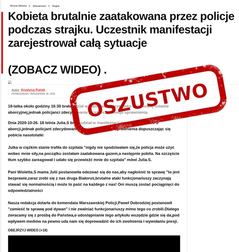 CERT Polska ostrzega przed oszustami wykorzystującymi strajk kobiet CERT Polska ostrzega przed oszustami wykorzystującymi strajk kobiet
