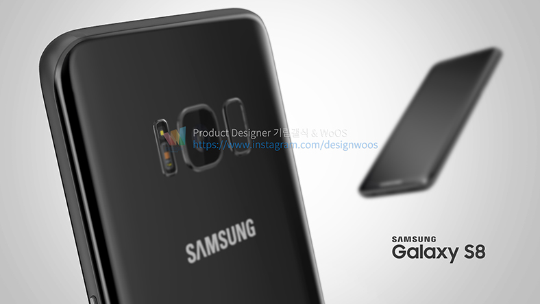 Nowe rendery Galaxy S8. Super