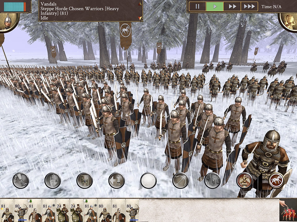 Rome: Total War - Barbarian Invasion trafia na iPhony