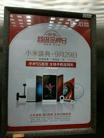 Xiaomi Mi 5S - znamy cen i dat wydania