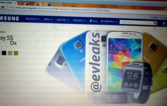 Przecieki ma temat Samsunga Galaxy S5 mini