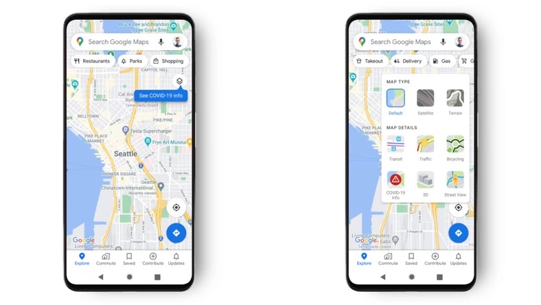 Google Maps dostaje now funkcj zwizan z COVID-19