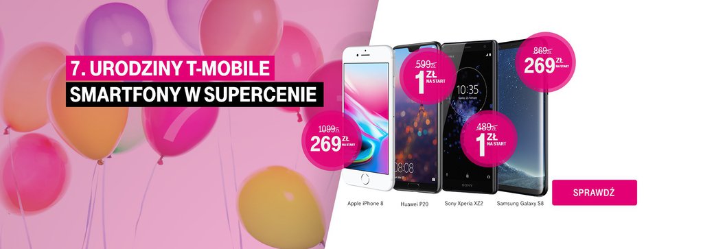 Sto lat - sidme urodziny T-Mobile. Promocje