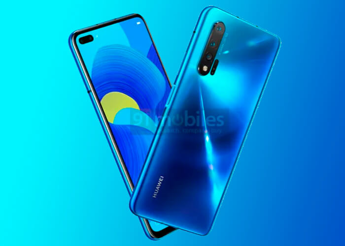 Mamy render Huawei Nova 6 5G
