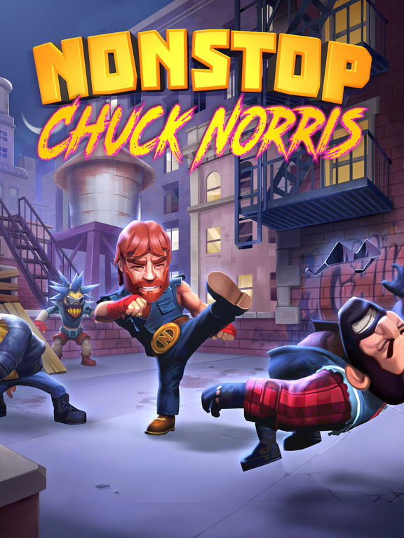 Nonstop Chuck Norris. Gra mobila o trzaskaniu obrotowymi drzwiami