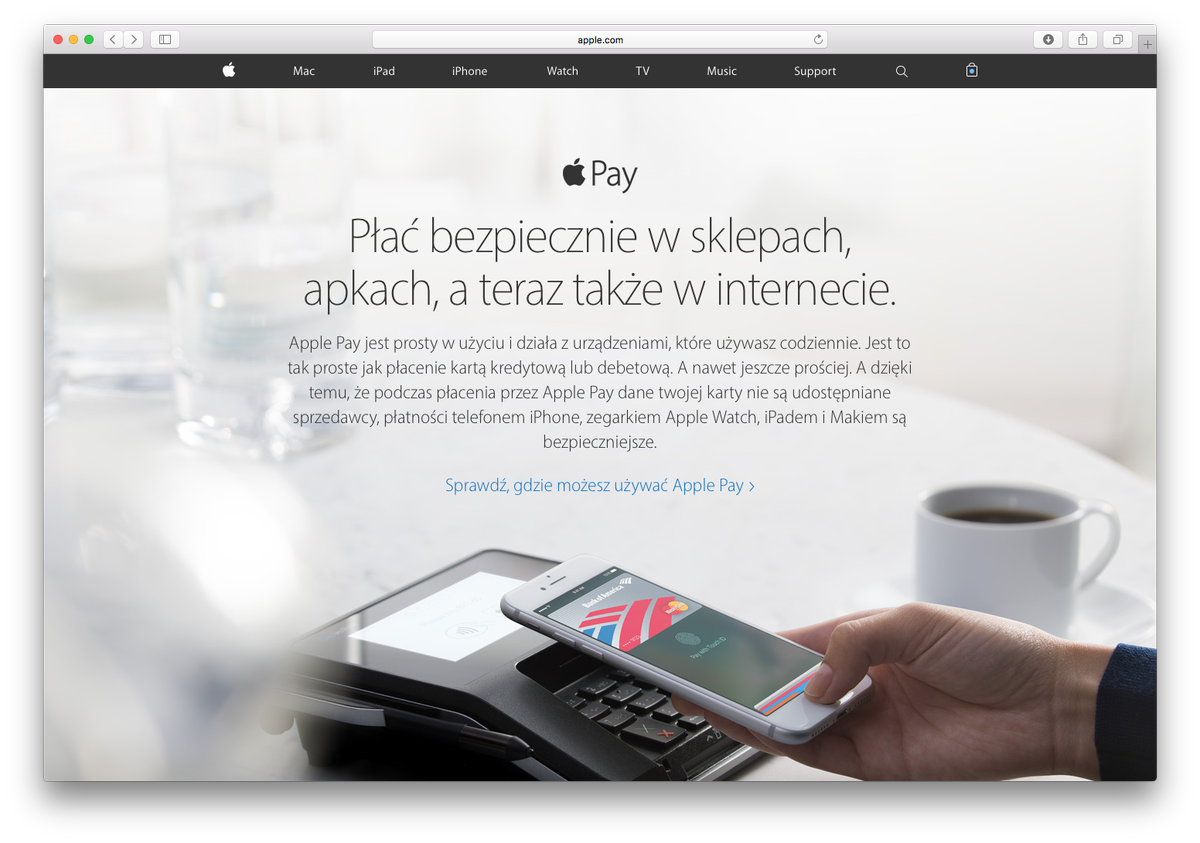 Apple Pay od jutra dostpne w Polsce