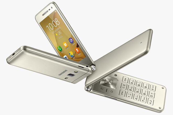 Samsung: Smartfon z klapk