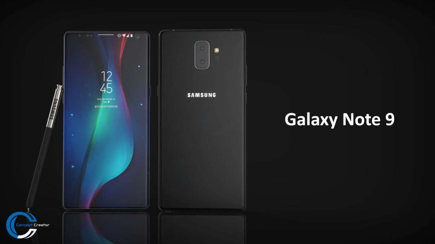 Mamy koncept Samsunga Galaxy Note 9