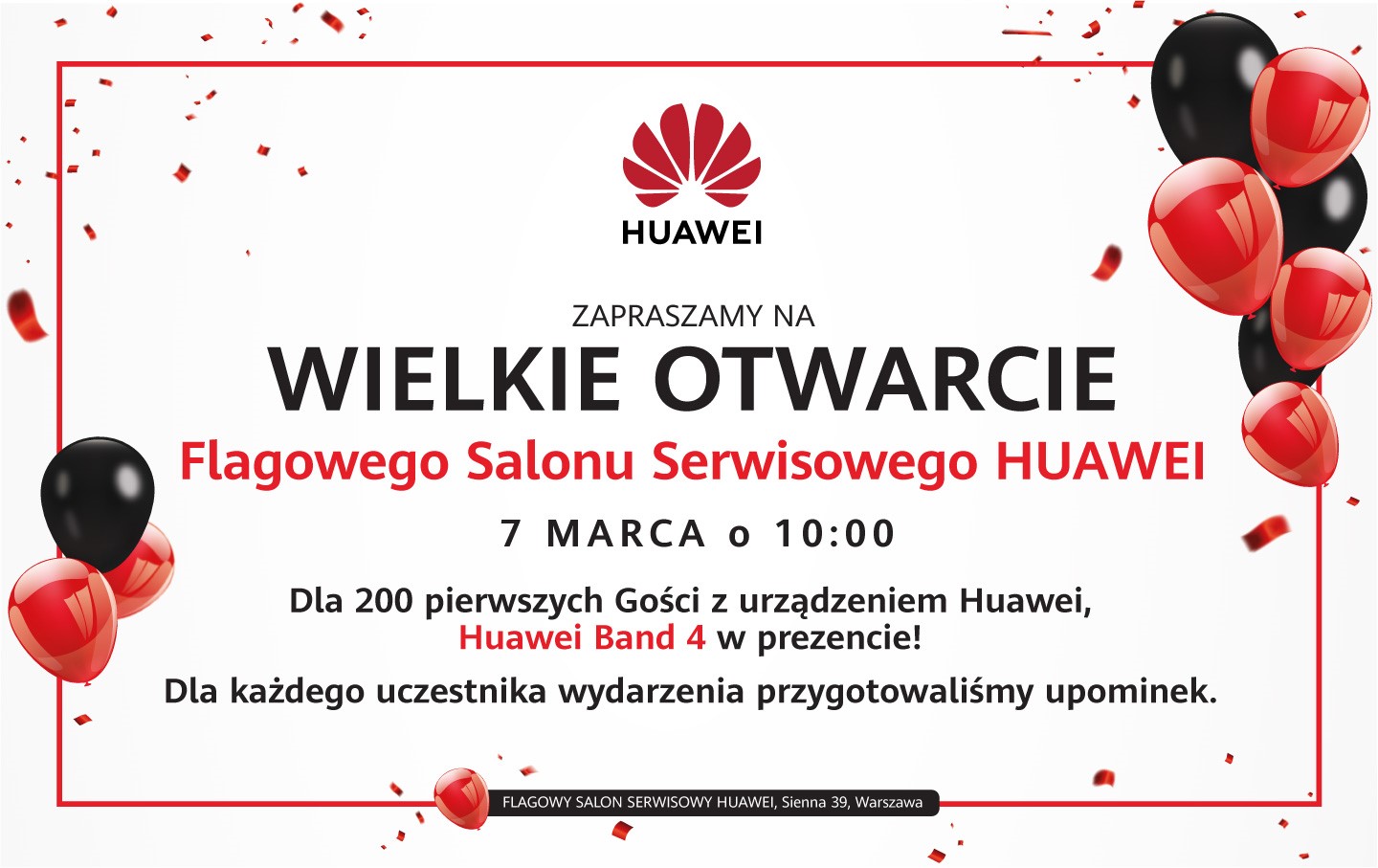 Huawei otwiera nowy salon serwisowy w Warszawie