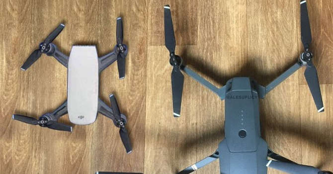 DJI Spark, czyli mini-dron do robienia sobie selfie