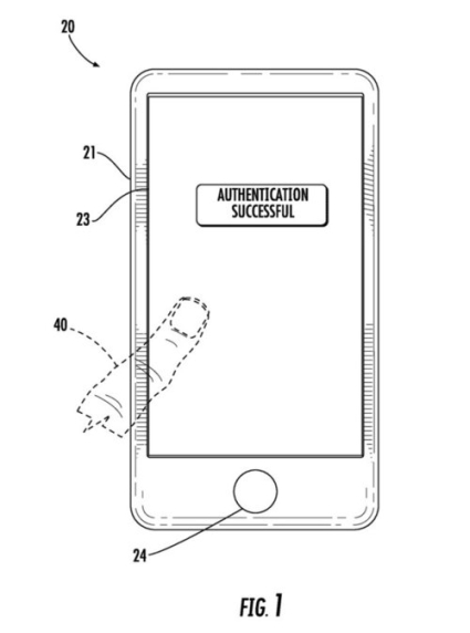 Nowy patent Apple'a - ekran jako czytnik linii papilarnych