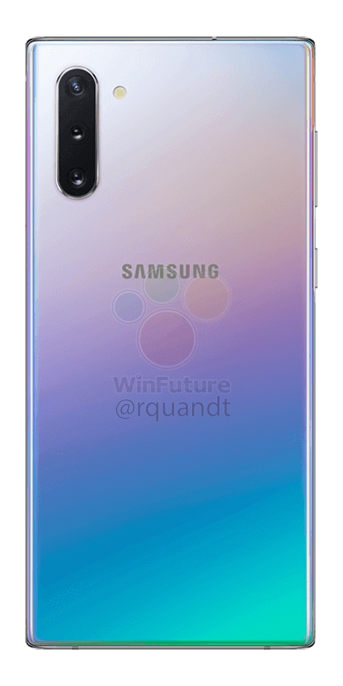 Samsung Galaxy Note 10 w obydwu wersjach kolorystycznych