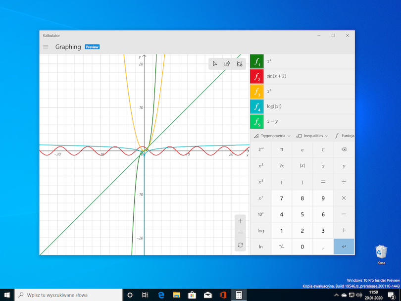 Microsoft testuje graficzny kalkulator dla Windows 10