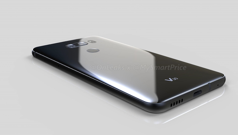 Wyciek render makiety LG V30