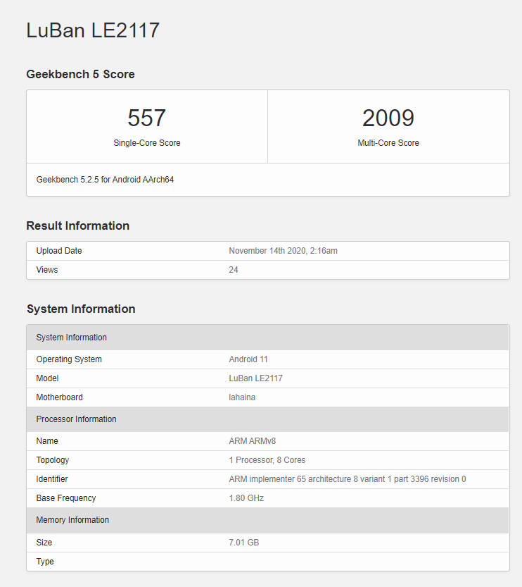 OnePlus 9 Pro pojawi si w bazie danych Geekbench
