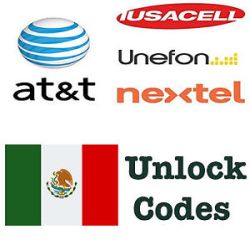 Simlock odblokowanie kodem Huawei z sieci AT&T (Iusacell, Nextel, Unefon) Meksyk